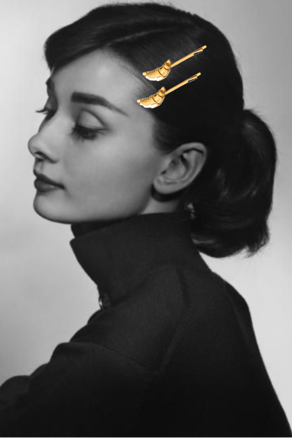 Clip Hair Petit Croissant (Unidade)