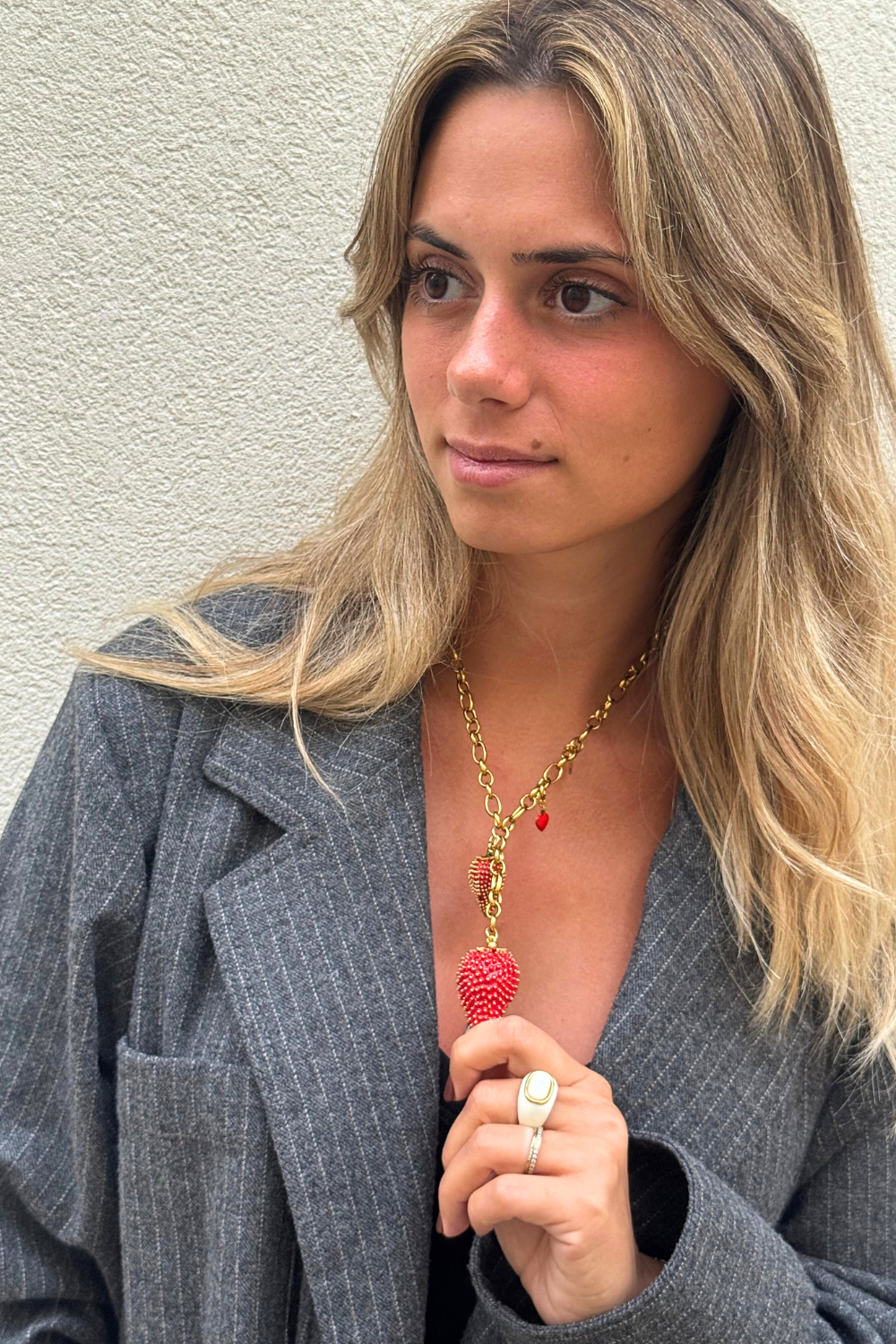 Colar Morangoska by Francisca Oliveira