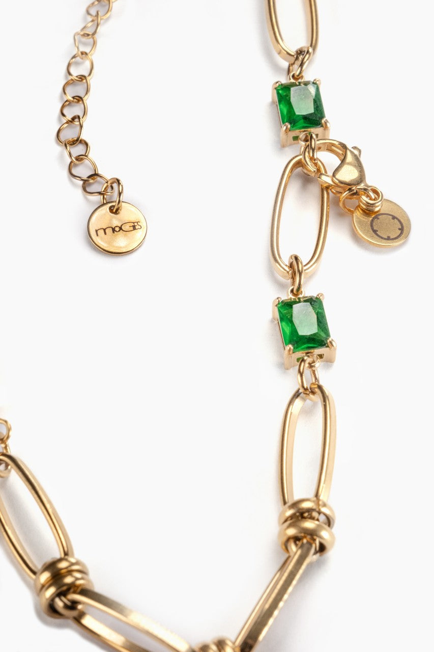 Green Pearl Necklace