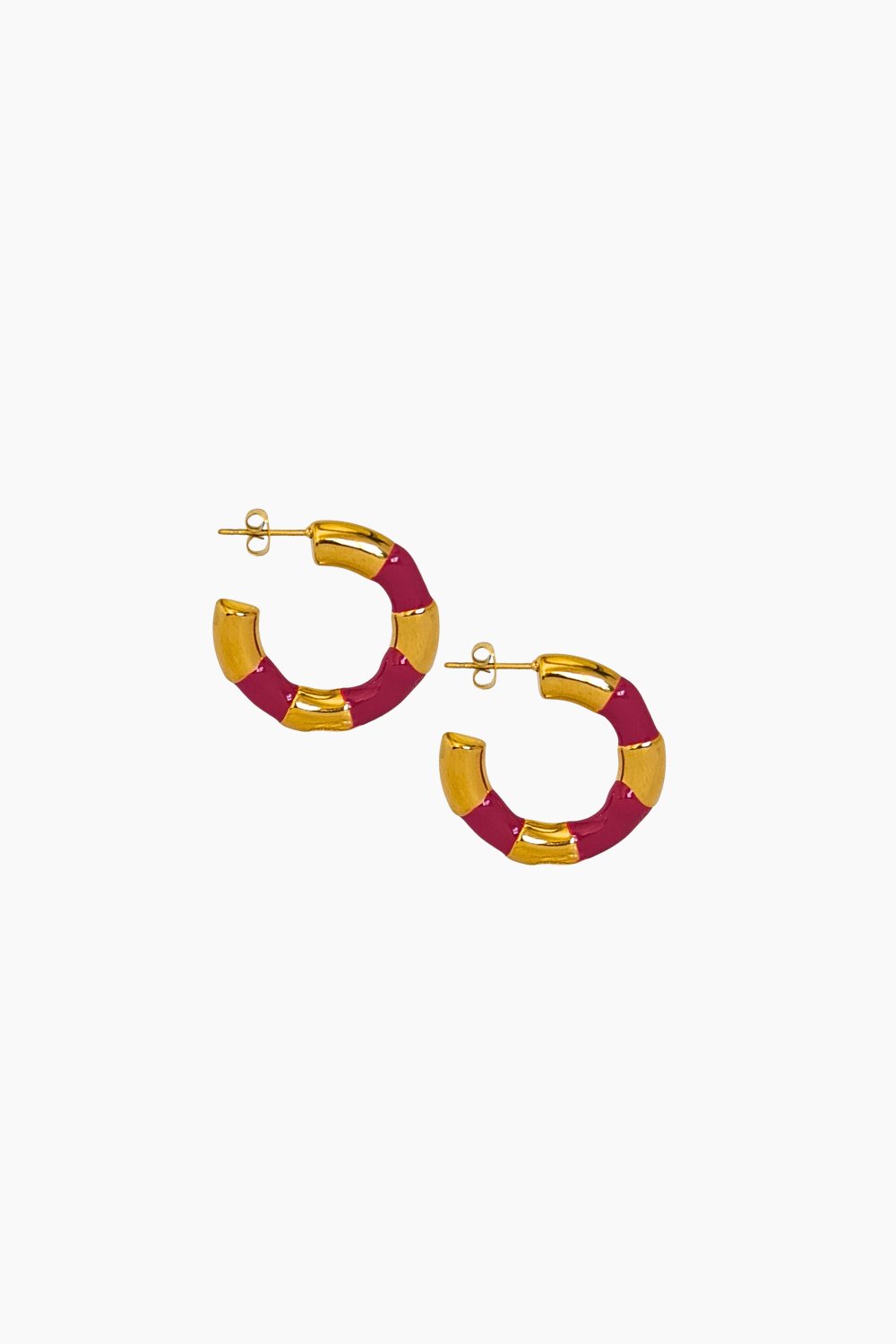 Splash Pink Hoops