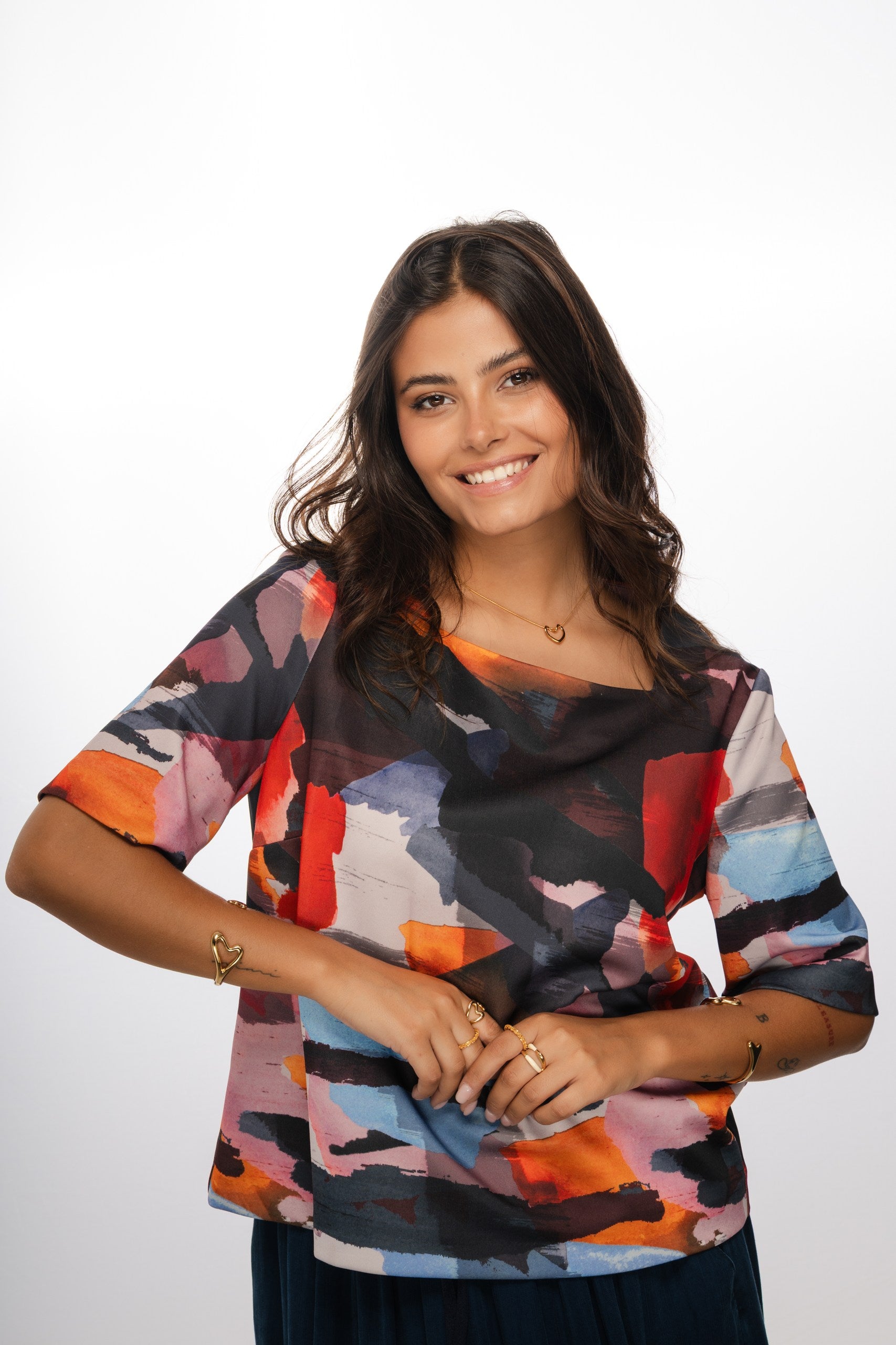 Pulseira Rígida Love Gold