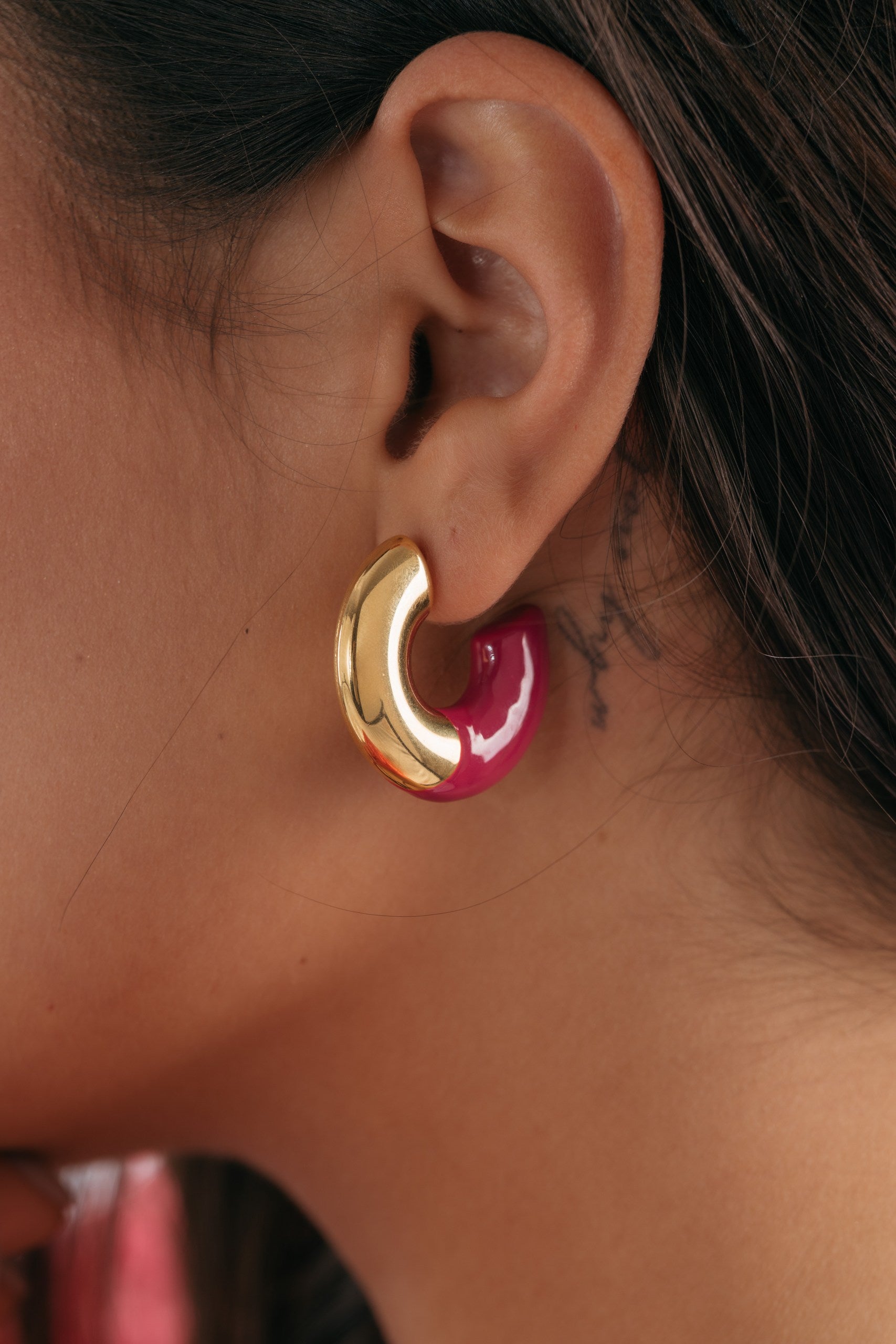 Urban Pink Hoops