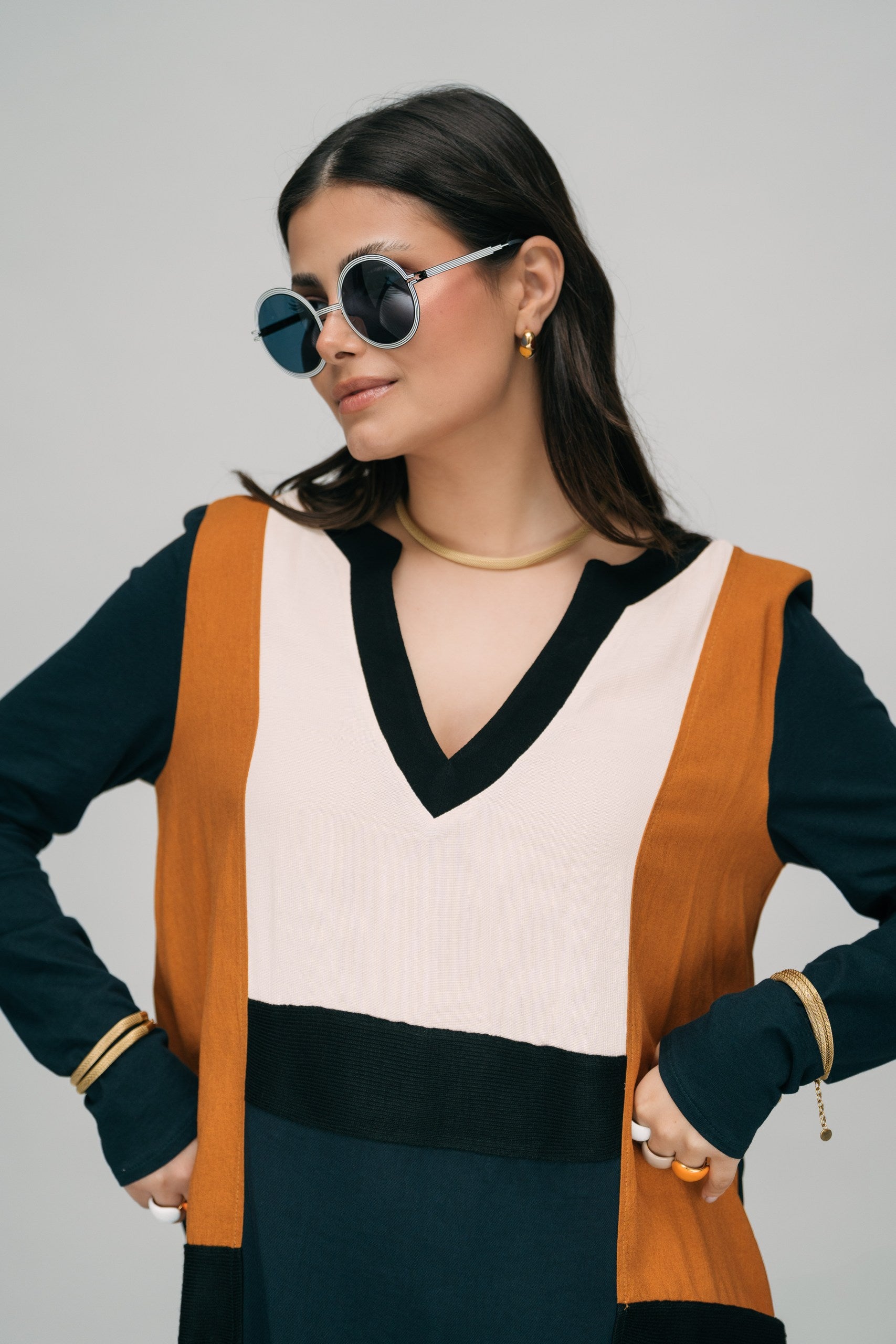 Sun Mesh Necklace