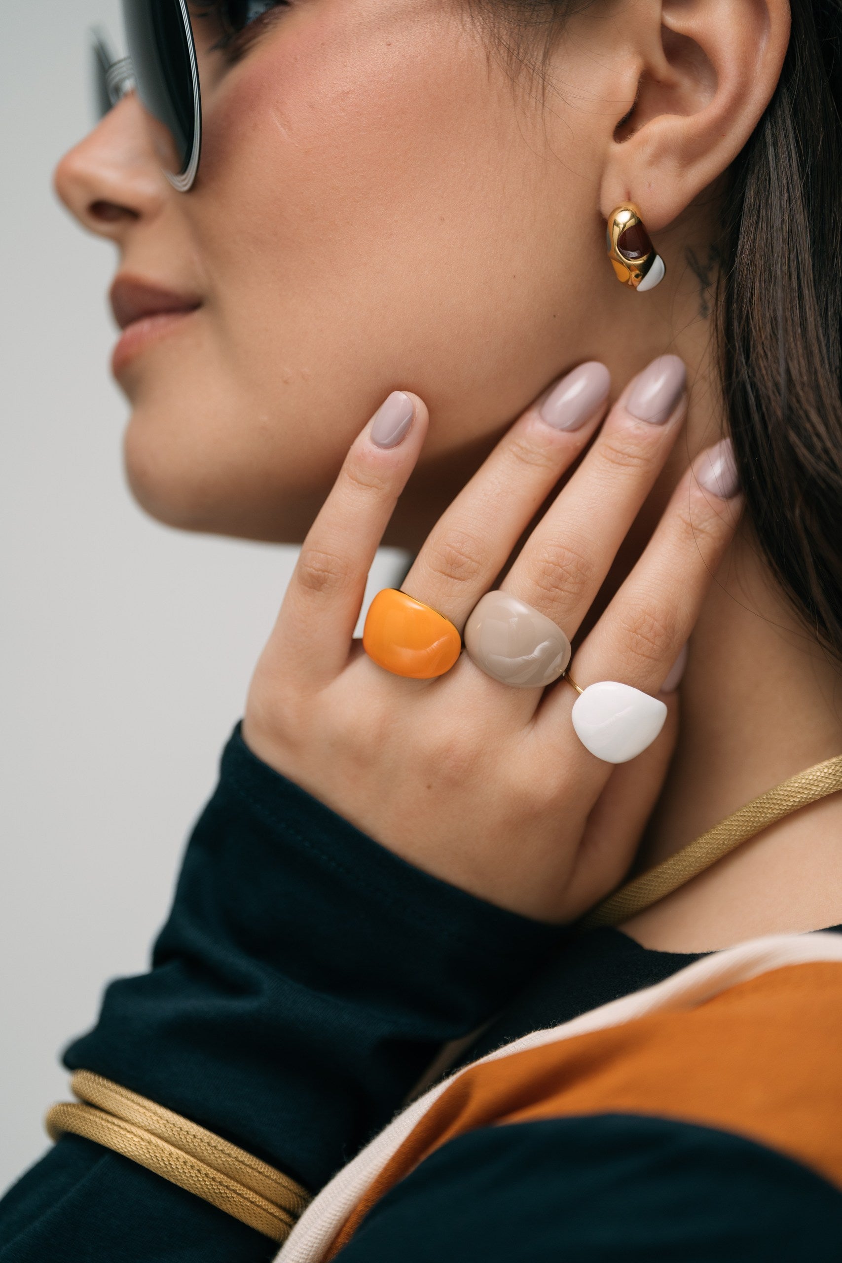 Tangerine Pop Earrings