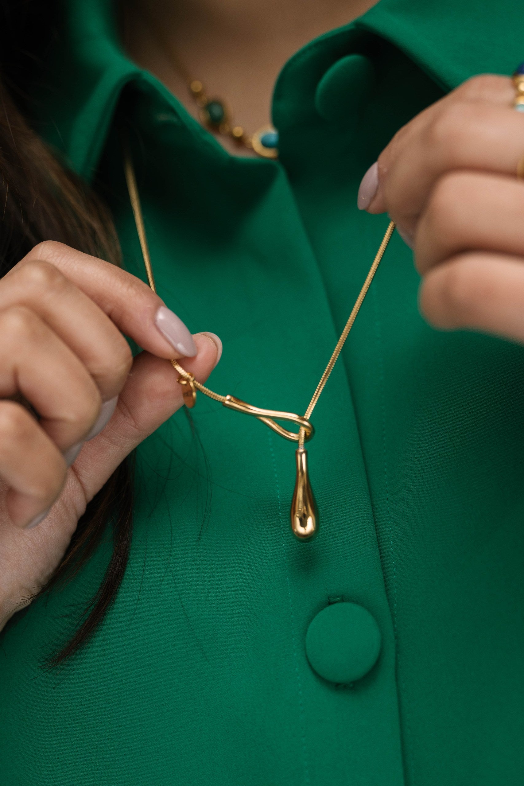 Simple Drop Necklace