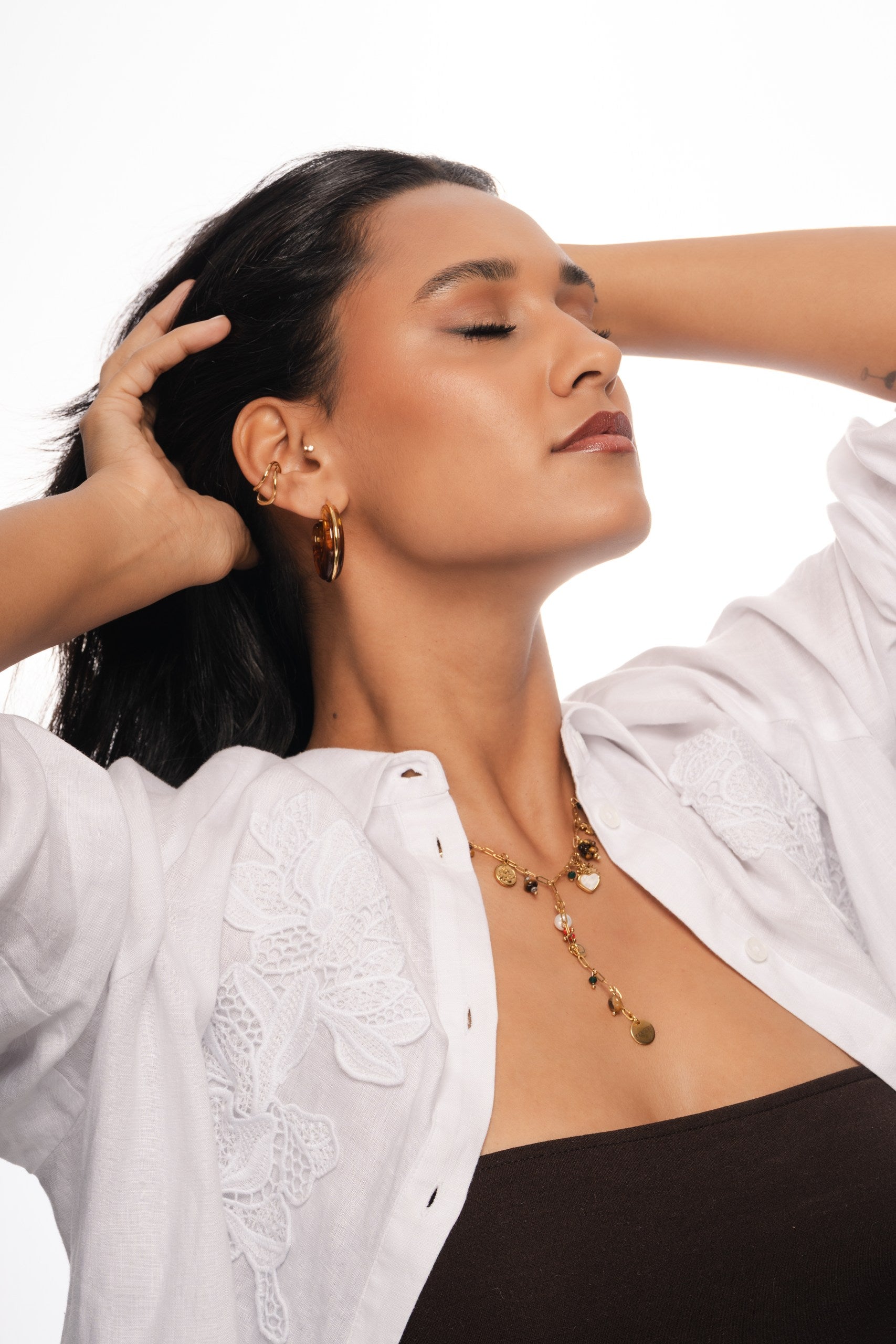 Argolas Ambar by Lara Lopes