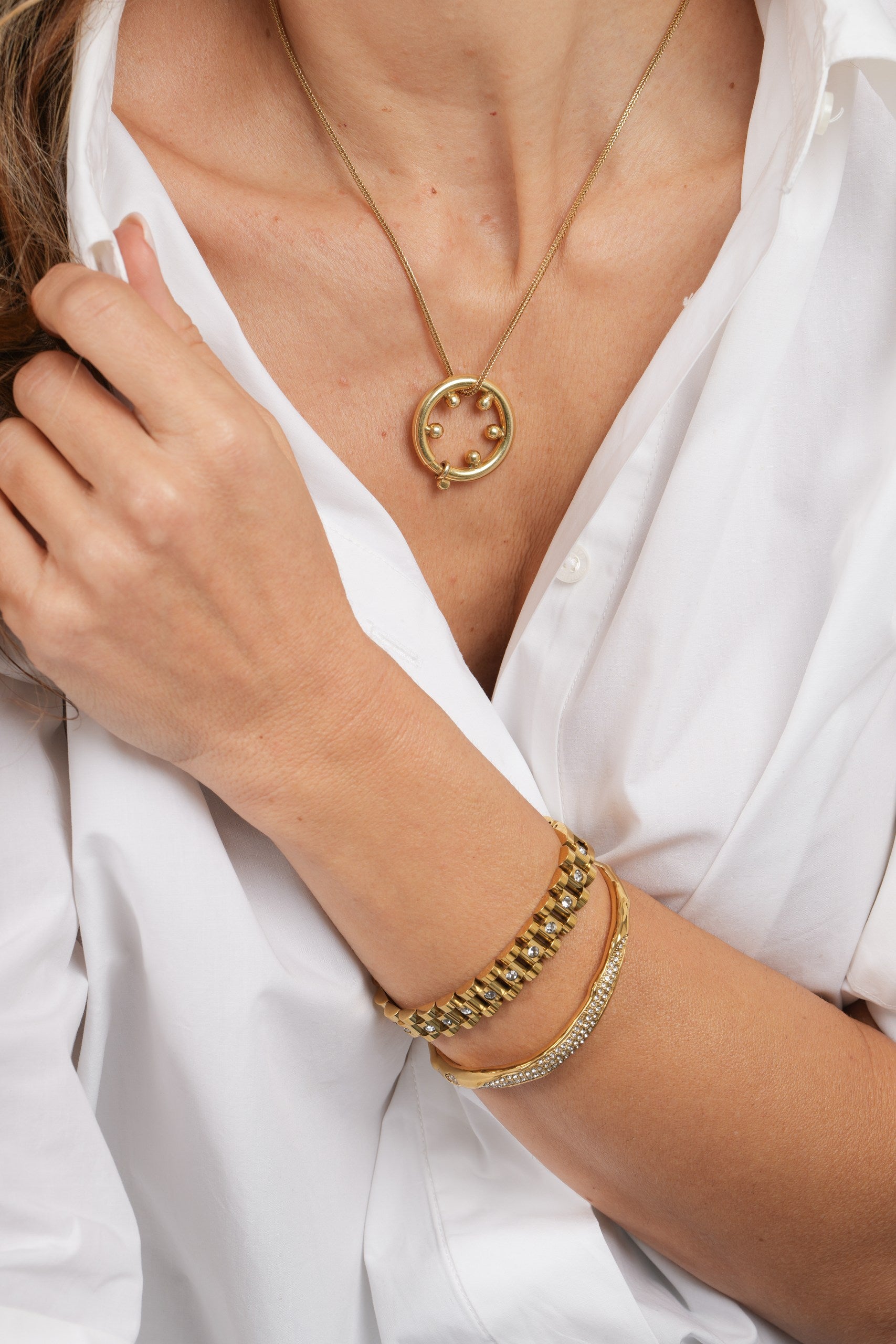 Pulseira Rígida Clarity by Joana Teles