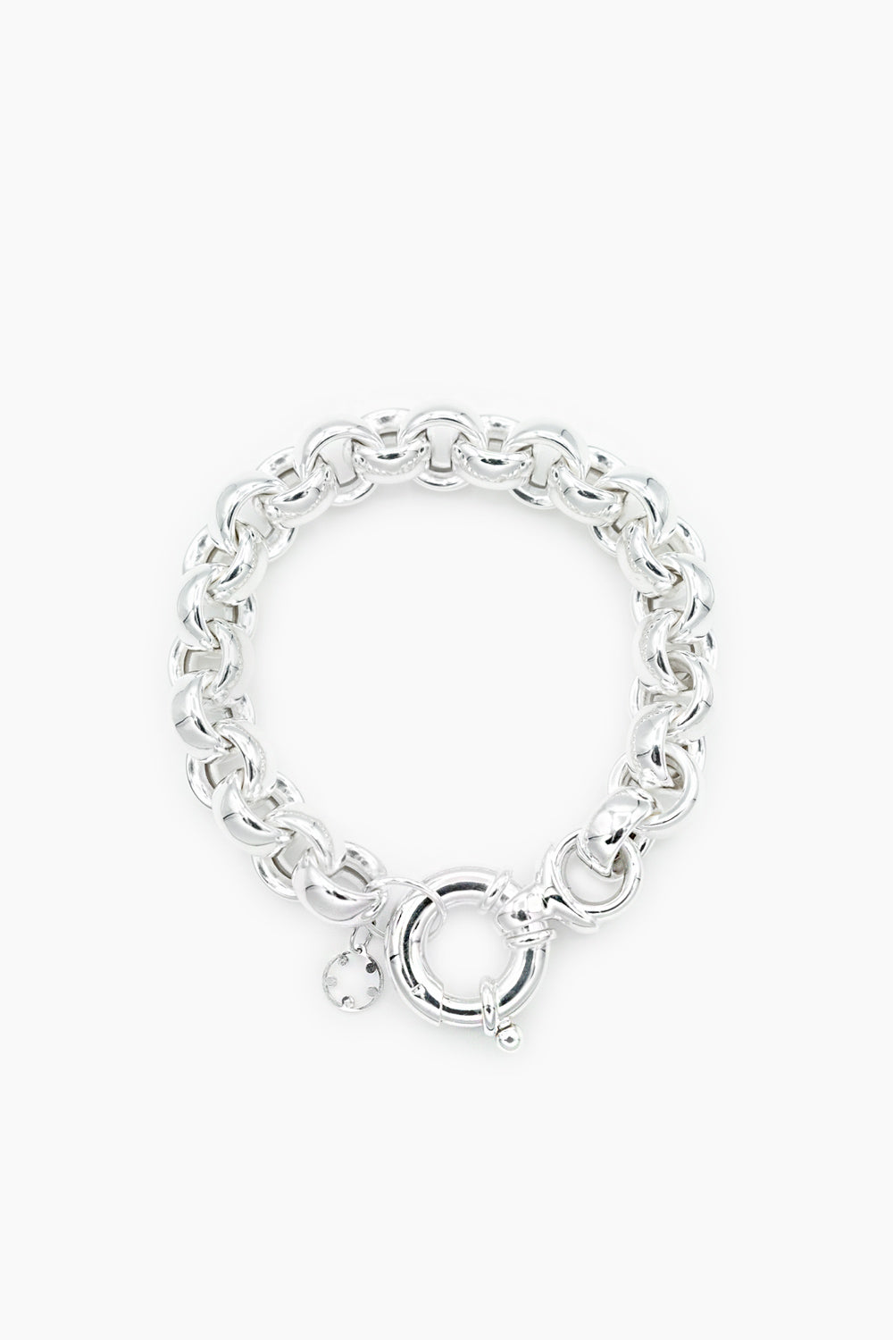 Pulseira Fortaleza Pulseira Vínculo prata dourada pulseira requinte e moderna moges jewellery