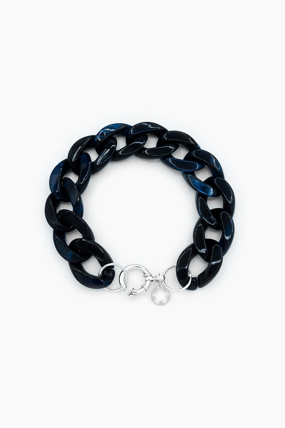 Pulseira Jeans block moges pulseiras prata dourada mulher colar original personalizado lock
