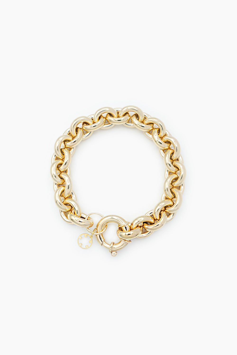 Pulseira Vinculo Pulseira Vínculo prata dourada pulseira requinte e moderna moges jewellery