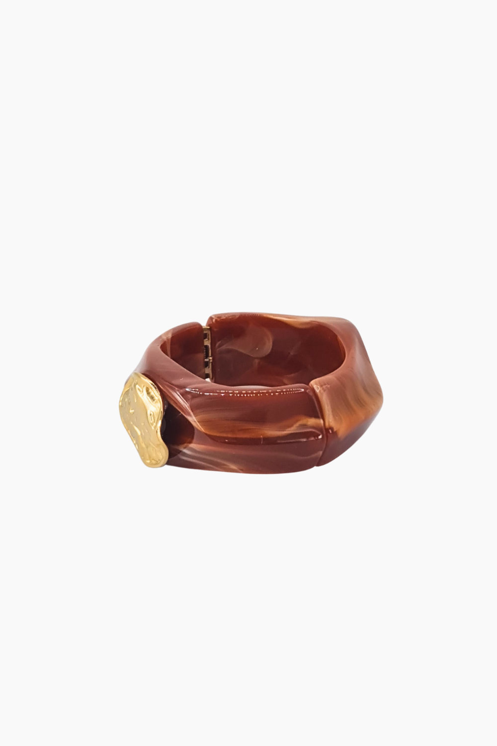 Pulseira Rígida Marmo-Ochre