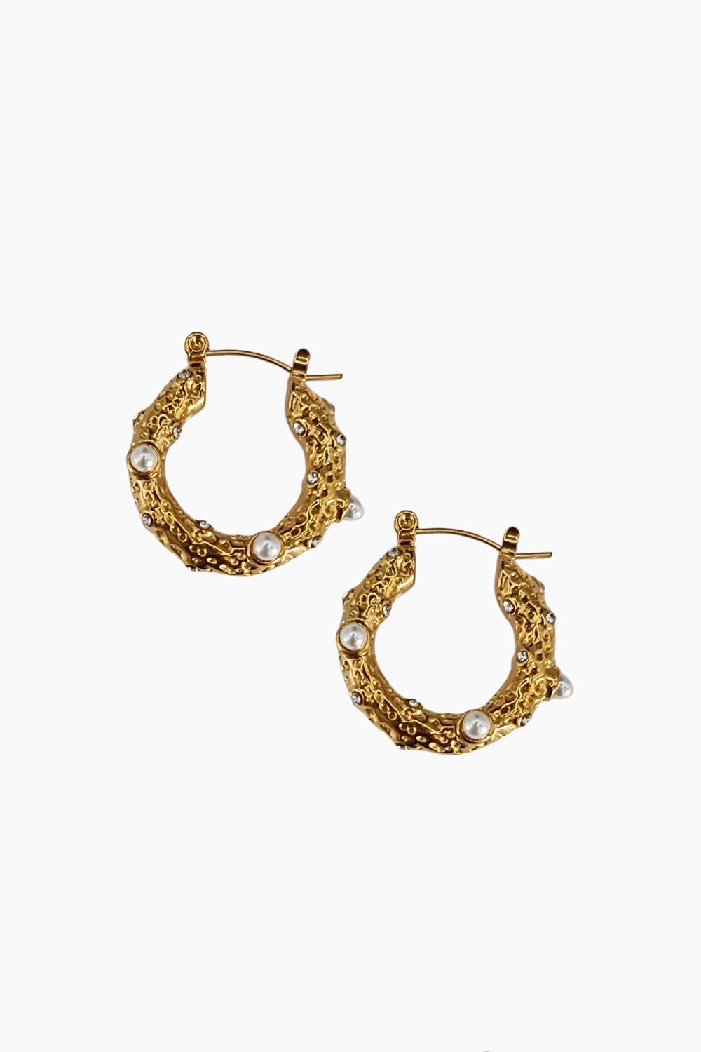 Argolas Pearl Dust by Joana Teles