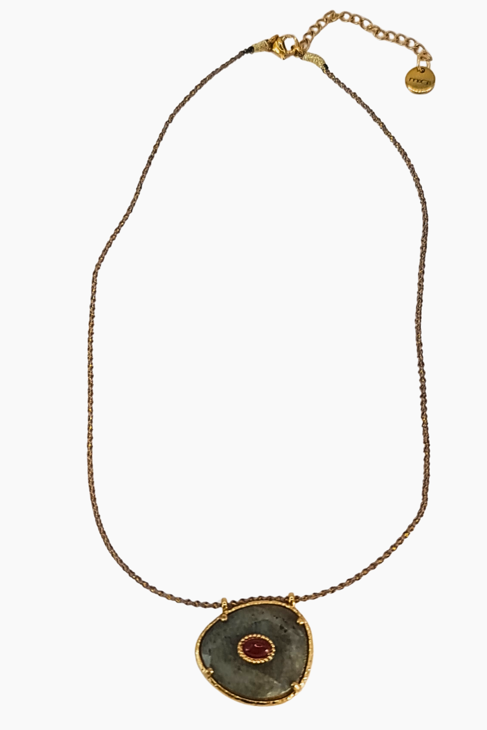 Colar Olho Dourado By Francisca Oliveira