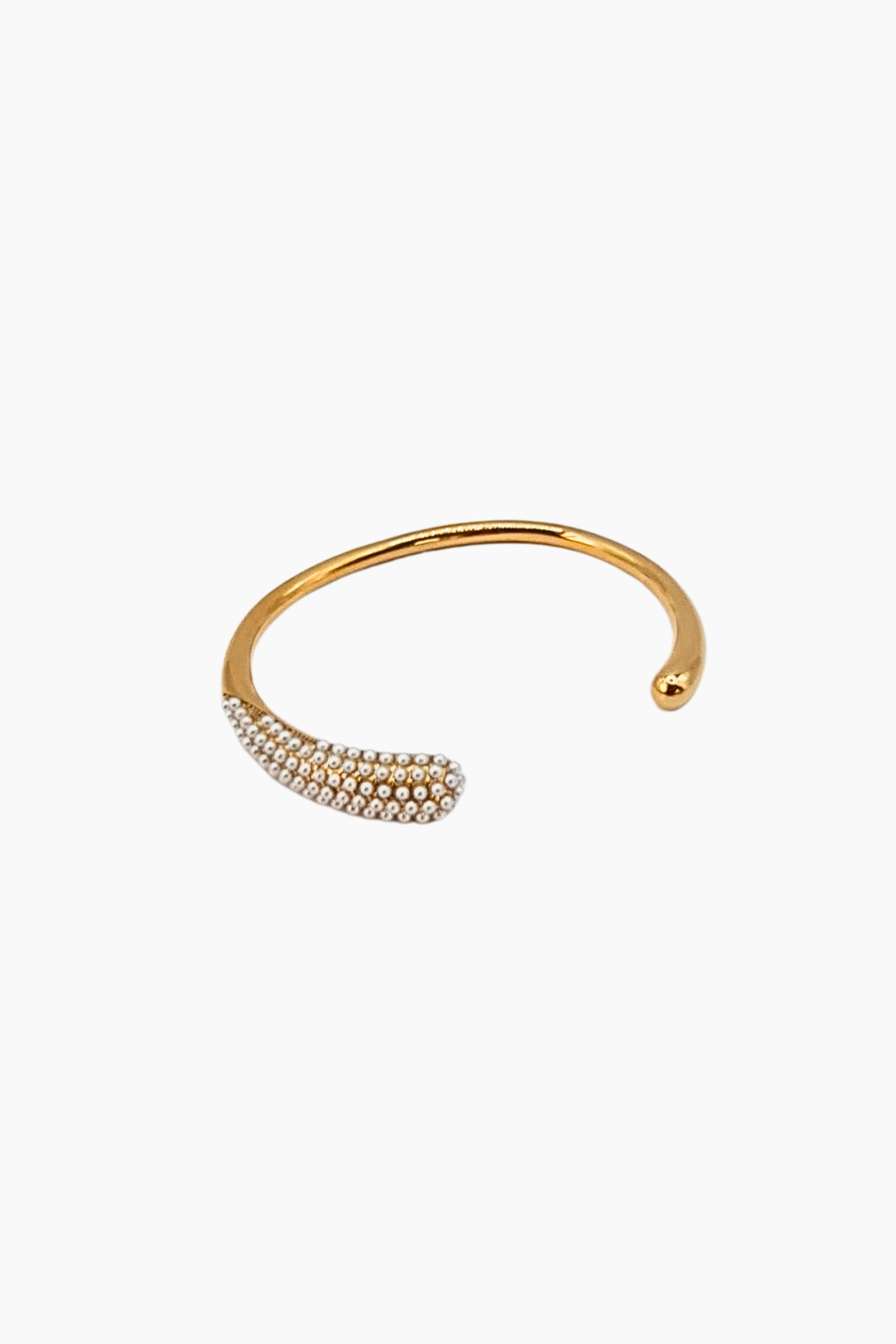 Pulseira Rígida Pearl Caviar by Joana Teles