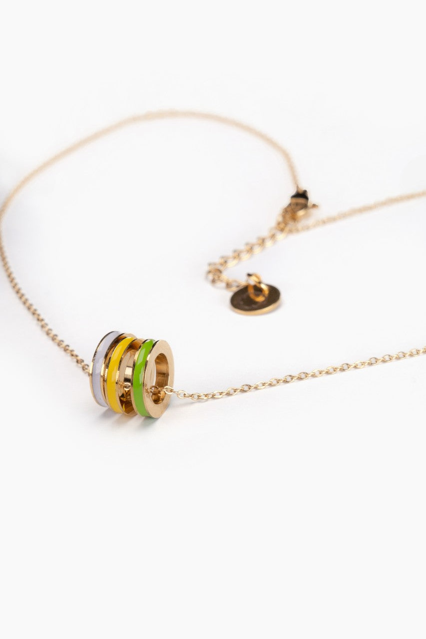 Lime Jazz Necklace
