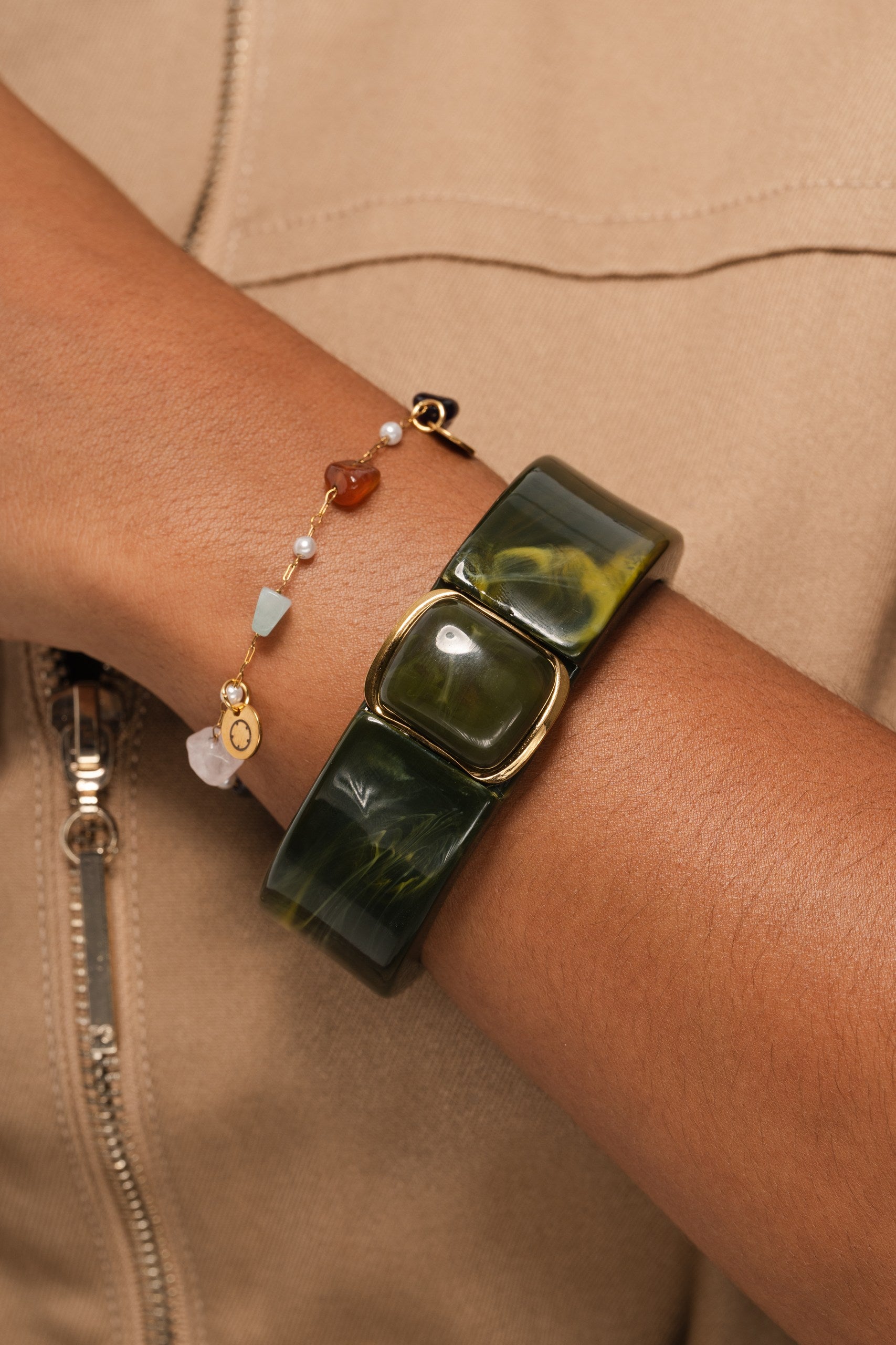 Pulseira Rigida Forest by Lara Lopes