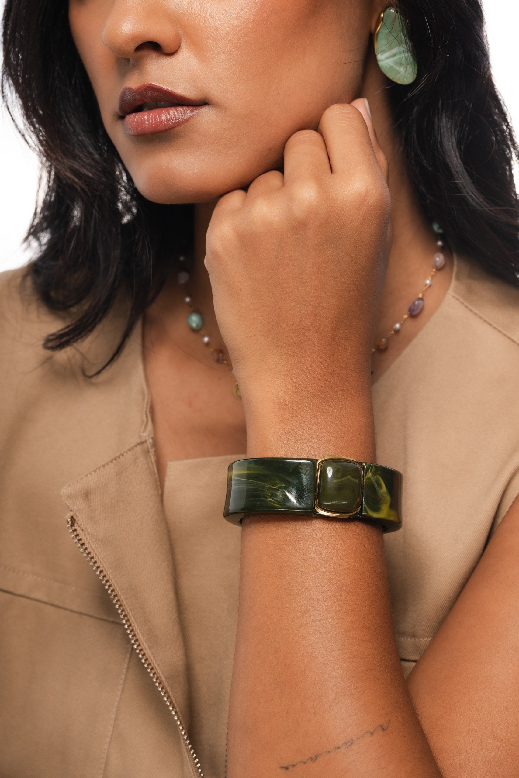 Pulseira Rigida Forest by Lara Lopes