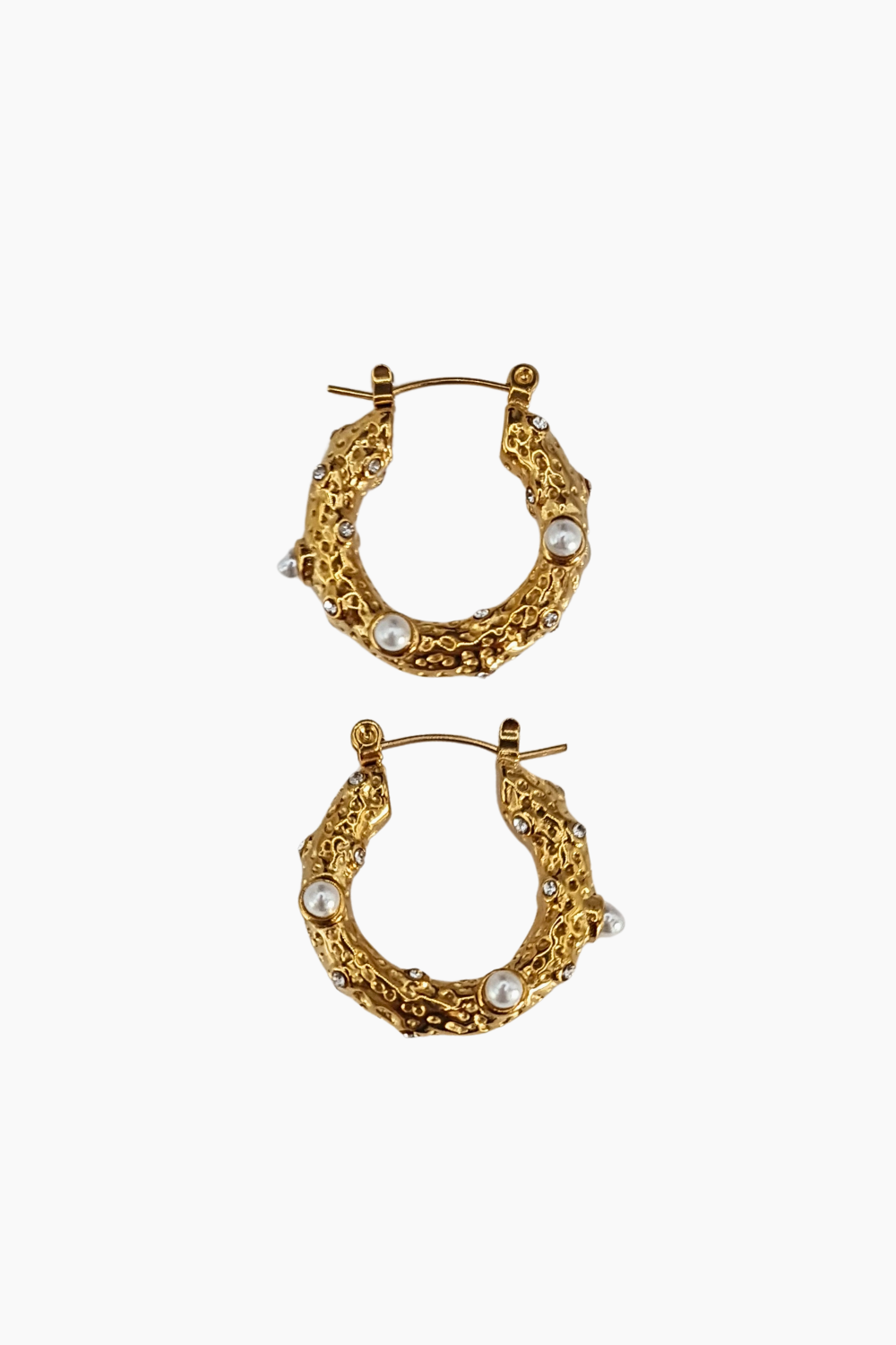 Argolas Pearl Dust by Joana Teles