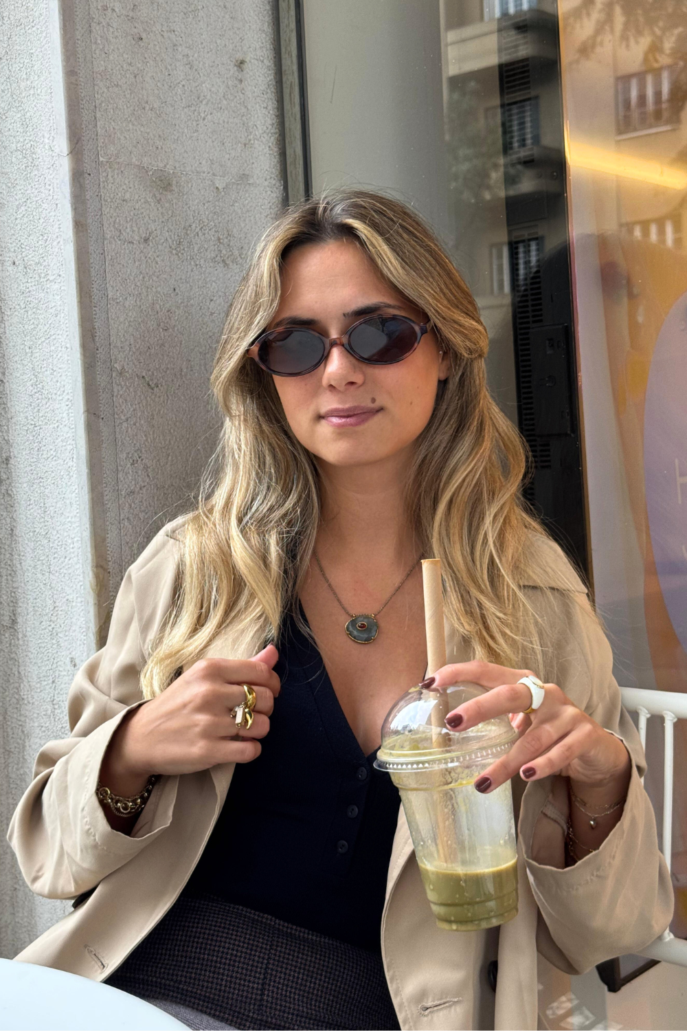 Colar Olho Dourado By Francisca Oliveira