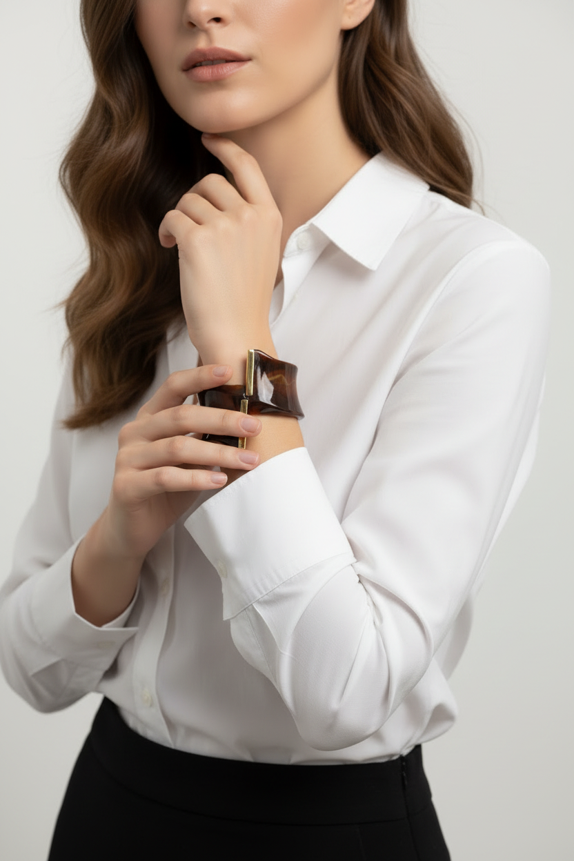 Pulseira Mocca-Arch - Mãos ao Peito